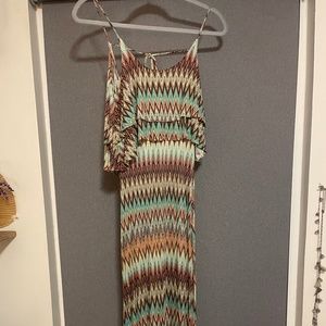 Flattering boho maxi dress